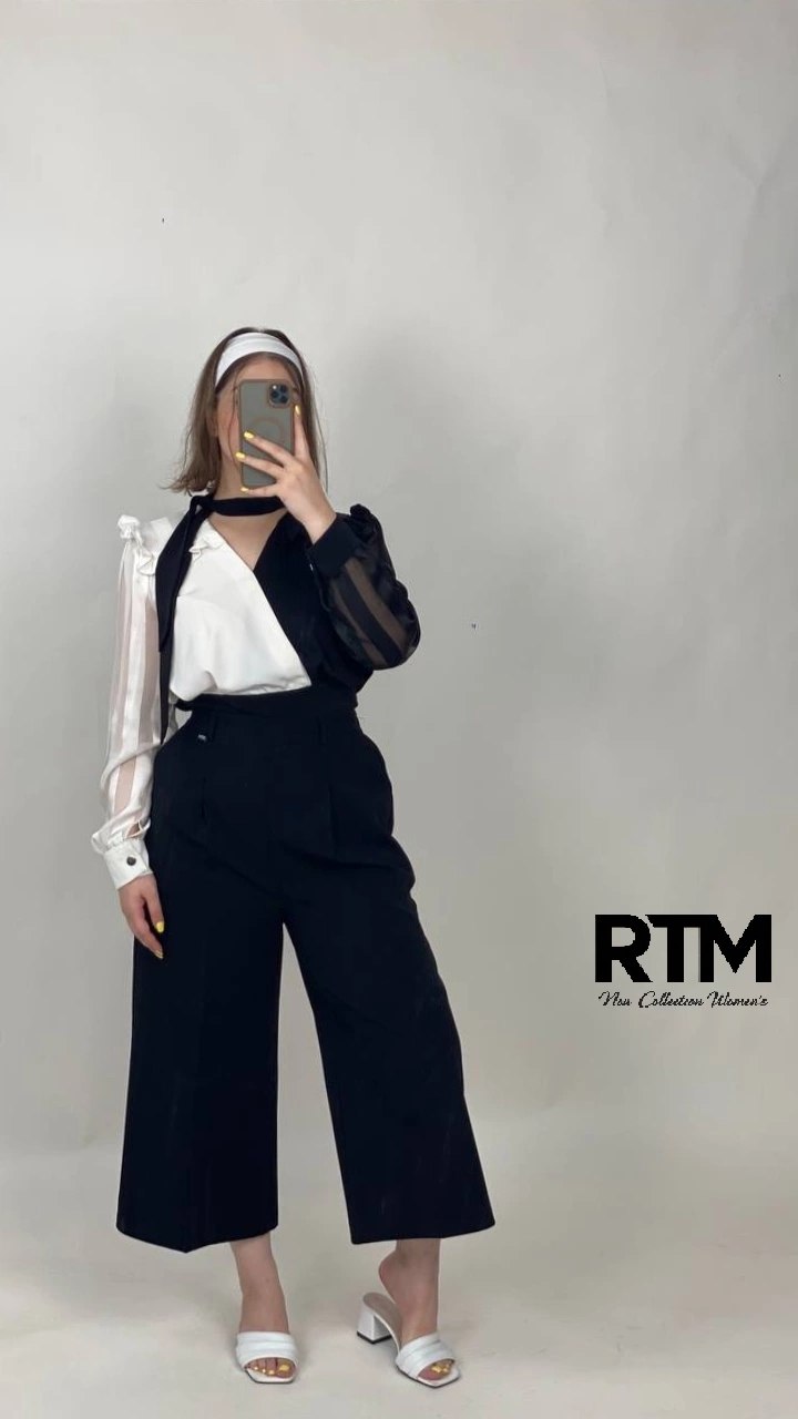 شلوار زنانه عمده مدل بگ دبل مازراتی
